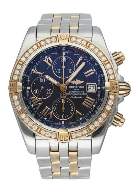 Breitling Chronomat evolution with diamonds